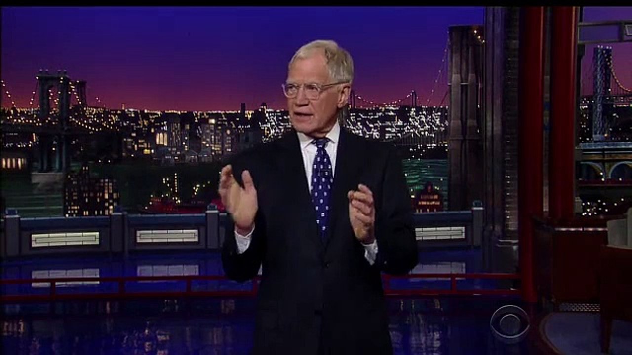 The Simpsons tribute to David Letterman