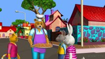 Hot Cross Buns Hot Cross Buns Rhyme -3D Animation English Rhymes & Songs for children with Lyrics