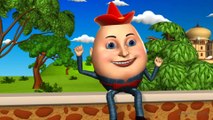 Humpty Dumpty - 3D Animation English Nursery Rhyme songs For Children with Lyrics