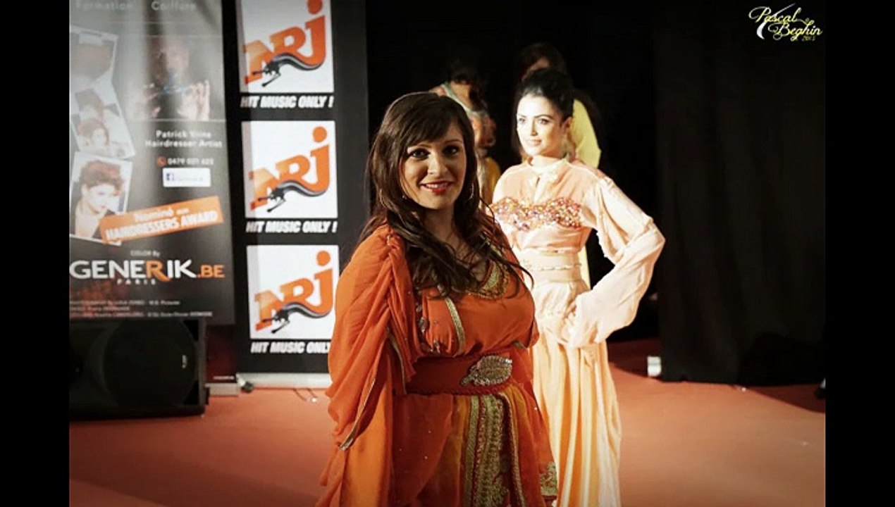 10 Mademoiselle en Caftan defilé mode mannequin ethno fashion show manage