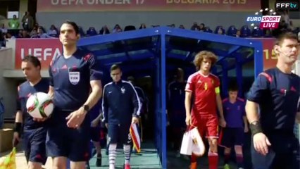 U17 Euro 2015 Belgique-France (1-1, 1 tab à 2)
