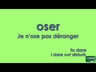 Vocabulaire - Verbes commençant par la lettre O