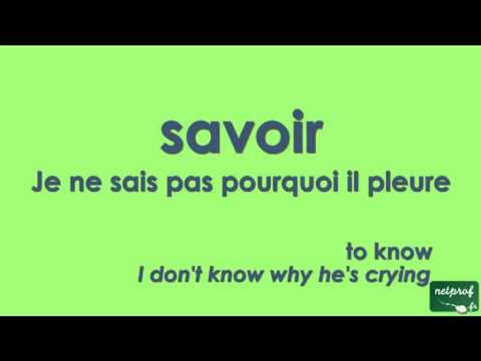 Vocabulaire - Verbes commençant par la lettreS