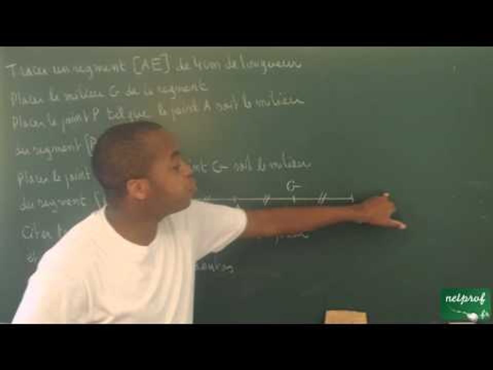 065 / Règle et compas / Tracer des segments