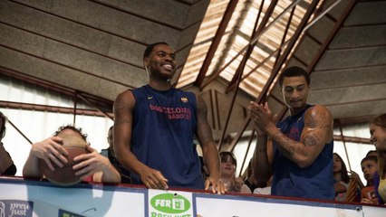 FCB Basket: Amazing shot by DeShaun Thomas