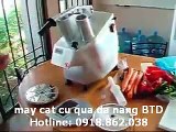 máy cắt sợi cà rốt bán tự động, máy cắt lát cắt sợi củ quả VC65