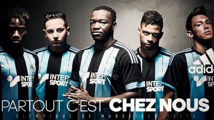 OM : le nouveau maillot extérieur pour la saison 2015-2016 !