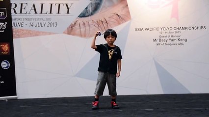 6 year old yoyo champion