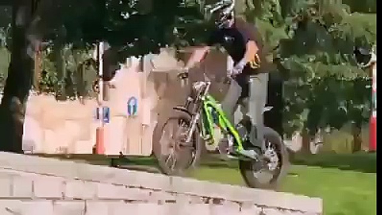 bike stunt...