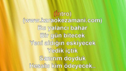 Fettah Can - Armağan - (2010) - TÜRKÇE KARAOKE