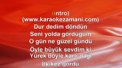 Fettah Can - Bu Aşkın Katili Sensin - (2013) - TÜRKÇE KARAOKE