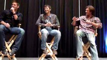 Jensen, Jared and Misha on breaking stuff (VOSTFR)