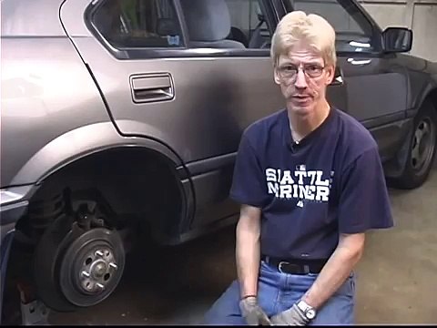 How to Replace Rear Brake Pads : Removing the Rotors