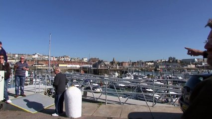 Spitfire and Hurricane flypast for Dunkirk's 'little ships'