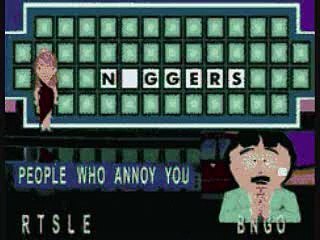 South Park wheel of fortune