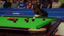 MAFLIN disappointed by SELBYS SHOTS in championship of SNOOKER