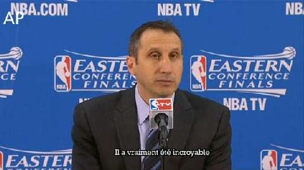 David Blatt : "Quand JR Smith est chaud, il est très très chaud..."