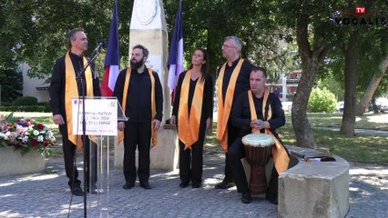 Commémoration de l'abolition de l'esclavage à Aix en Provence - Chant