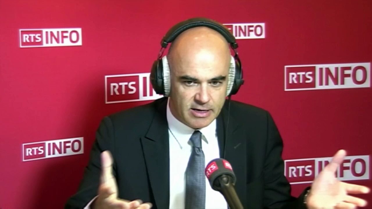 Alain Berset, conseiller fédéral socialiste et chef du DFI