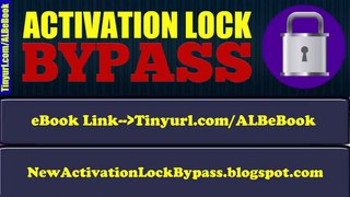 ICloud Activation Lock Bypass Facebook TRICKS