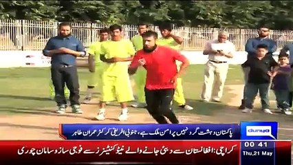 A Visits to  Aleem Dar Academy In Lahore by Imran Tahir