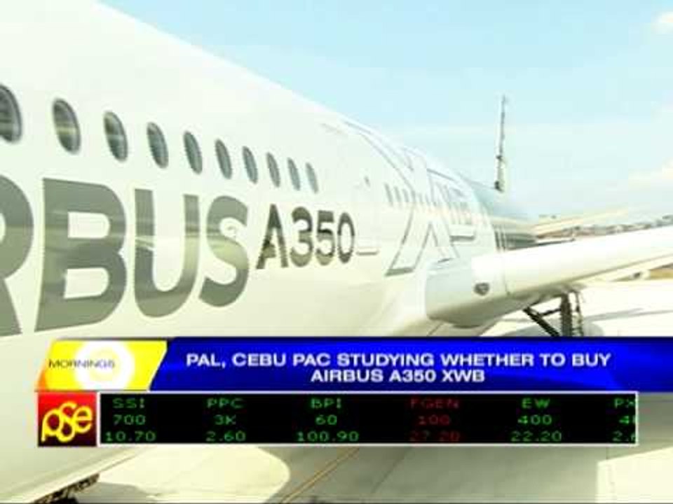 Airbus shows off A350 XWB in Manila