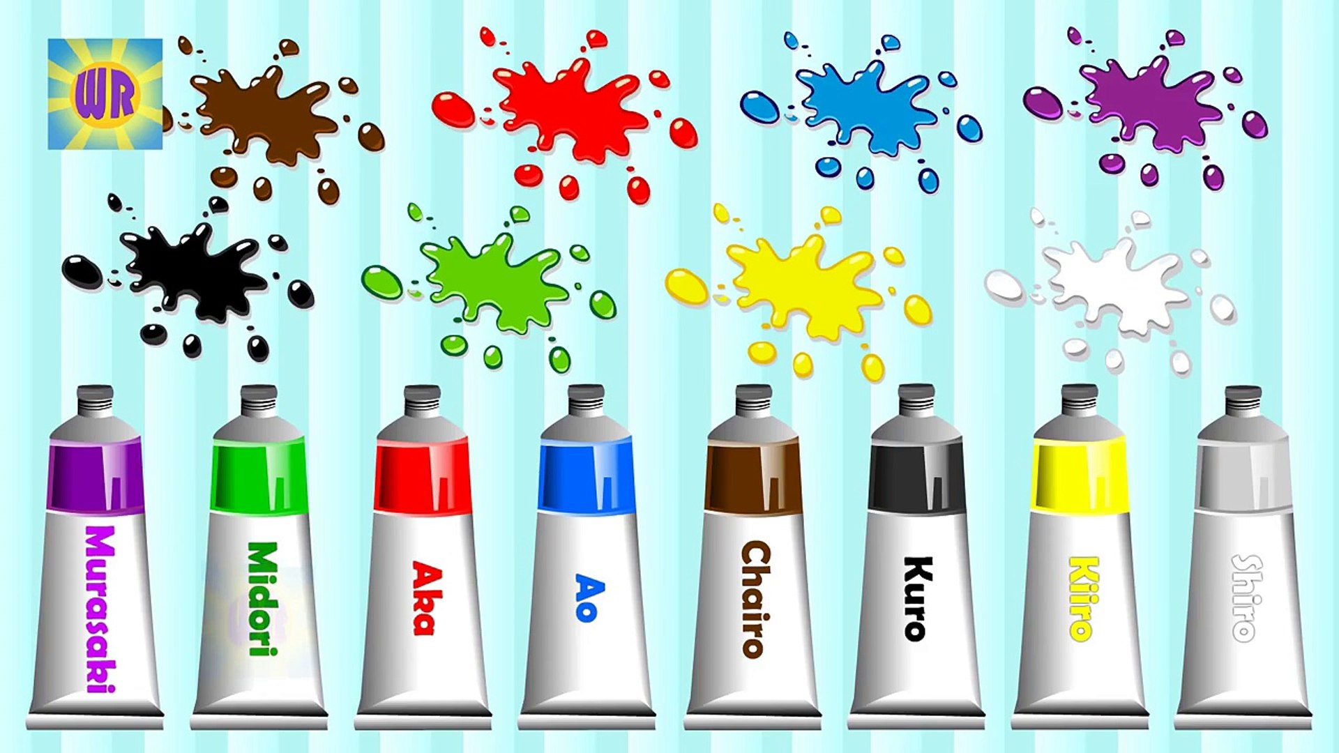 ⁣Japanese Color Song | 日本の色の歌 |  Learn Japanese colors | World Rhymes | Japanese Nursery Rhymes