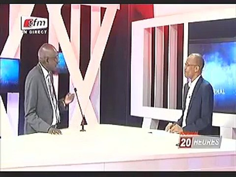 L'invité du 20h, Alioune Badara Fall Profresseur d'université, agrégé des droits publics