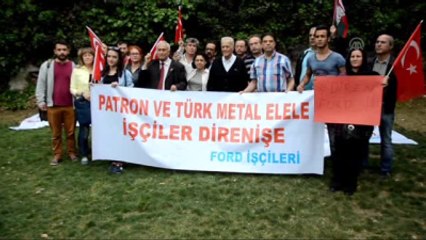 Otomotiv İşçilerinin Eylemi Sürüyor