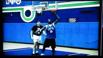Kevin Garnett at 19 Years Old - Workout with Kevin McHale (1995-1996)