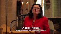 Sozialpolitischer Aschermittwoch 2015 - Vortrag von Andrea Nahles
