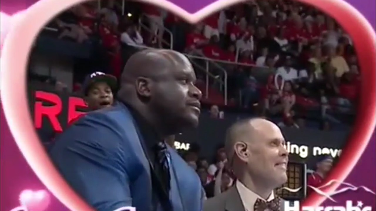 O'Neal da kiss-cam çılgınlığına katıdı
