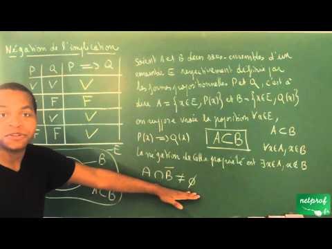 ABB / Ensembles et applications / Négation d'une implication (ECS)