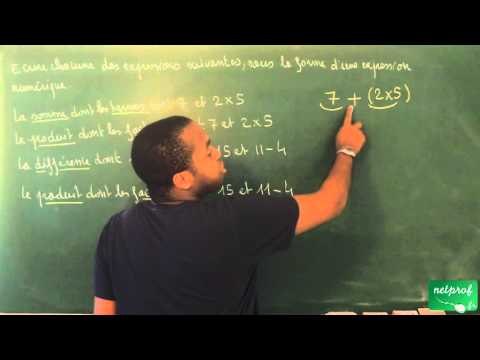 026 / Enchaînements d'opérations / Utiliser le vocabulaire des opérations