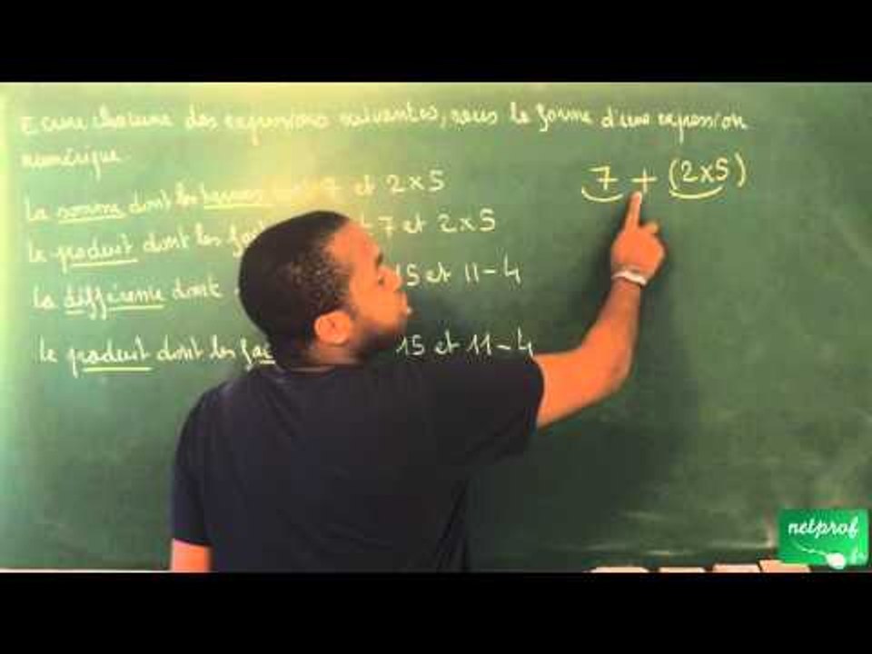 026 / Enchaînements d'opérations / Utiliser le vocabulaire des opérations