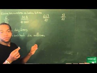 042 / Nombres décimaux / Ecriture fractionnaire (5)