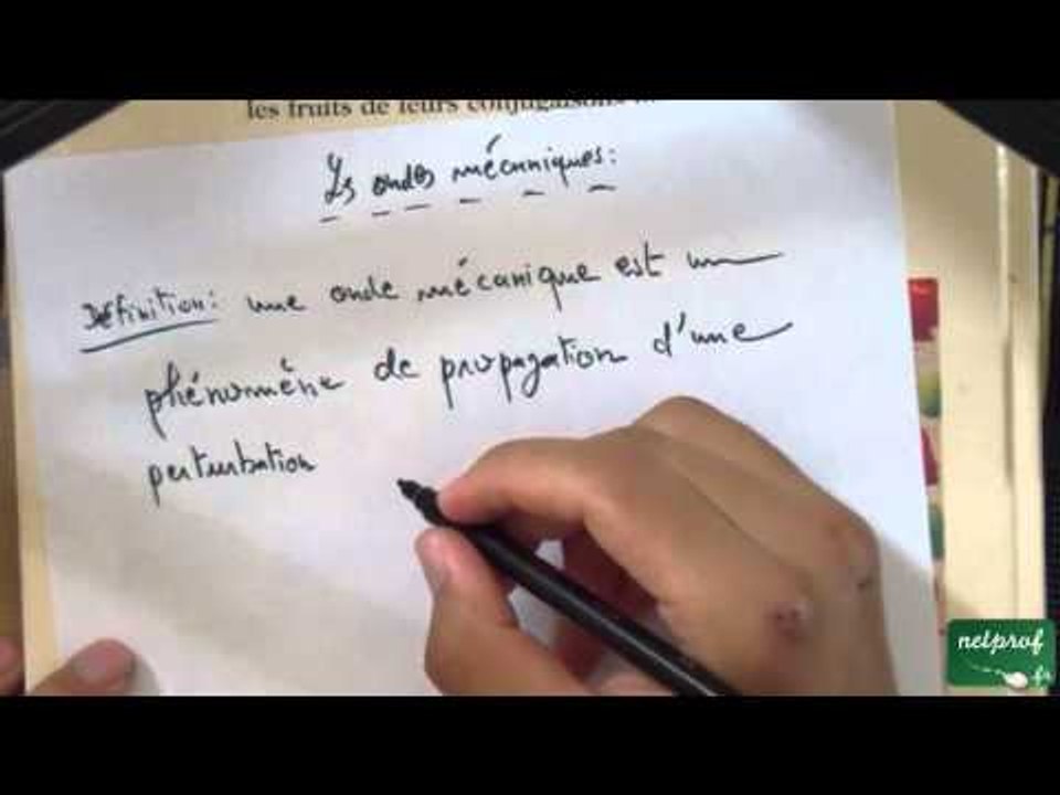 01A-Les ondes mécaniques, part1