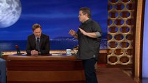Conan O'Brien Tells His Viewers To Change The Channel And Watch David Letterman Instead- Monologue