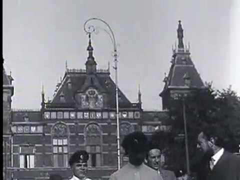 Aankomst Don Kozakkenkoor - 1 januari 1929