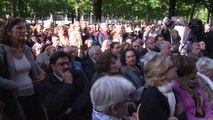 Manifestation de mobilisation et de soutien pour les chretiens d'orient à la mairie du 16e arrondissement
