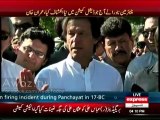 Imran Khan Talks to Media After Judicial Commission Hearing - 21st May 2015