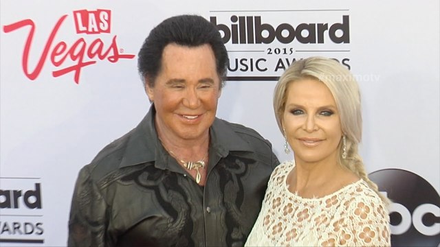 Wayne Newton & Kathleen McCrone Billboard Music Awards 2015 Red Carpet Arrivals