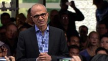 Satya Nadella addresses Microsoft employees