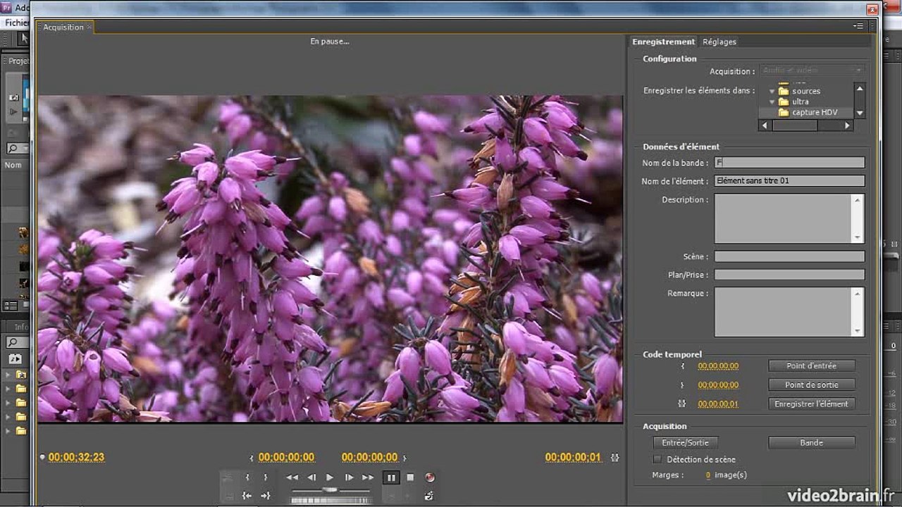 tutoriel adobe premiere pro -- Tour d'horizon de la formation