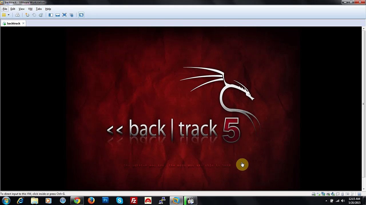 connect ssh to backtrack using putty