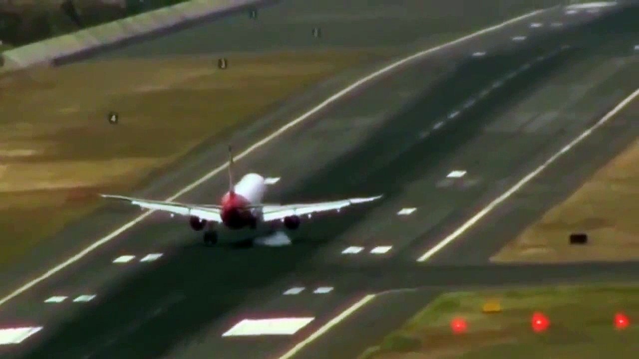 Fuertes vientos dificultan los aterrizajes en el aeropuerto de Madeira