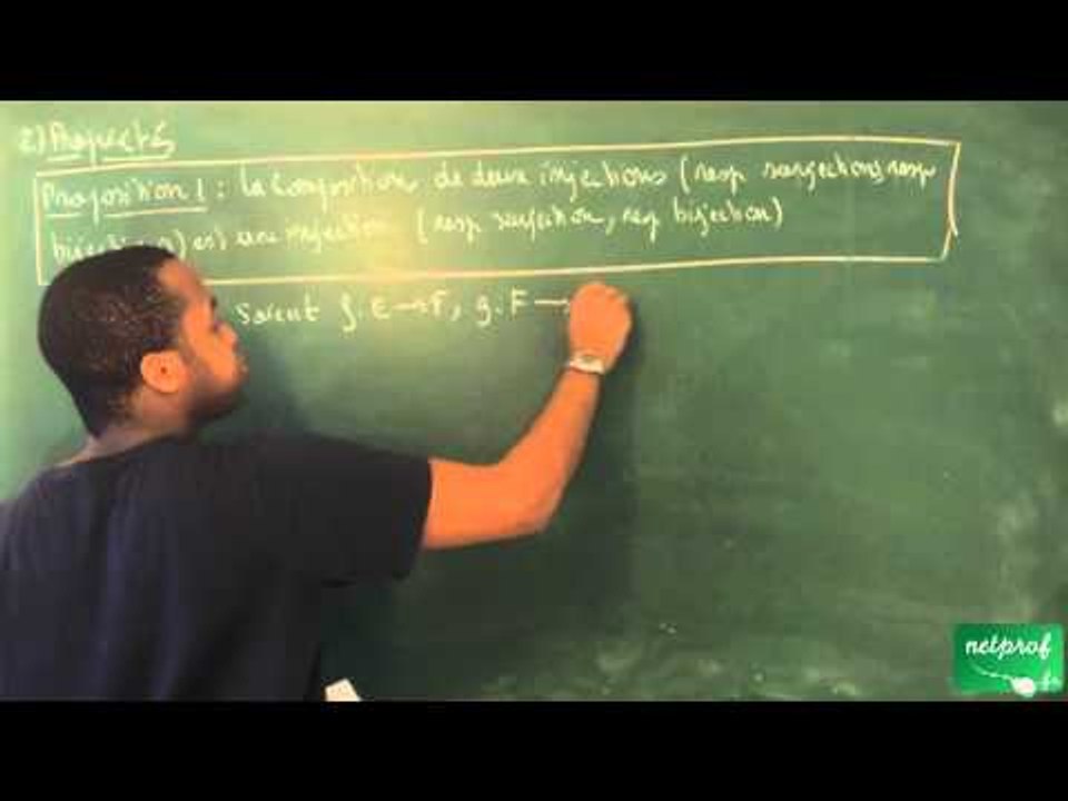 ABK / Ensembles et applications / Propriétés des applications injectives et surjectives