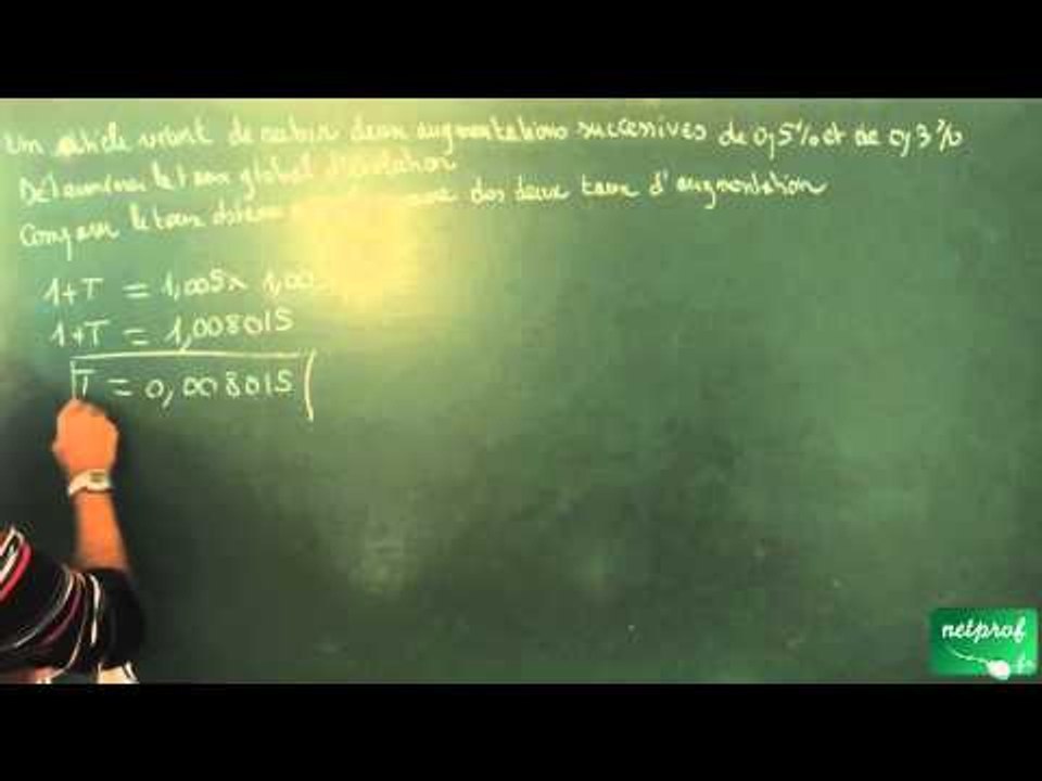 021 / Taux et indices / Approximation (2) (STMG)