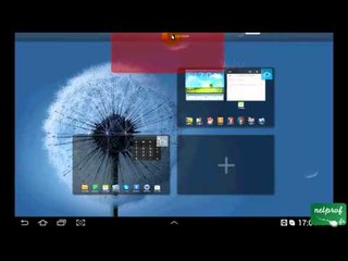 Tablette ou Smartphone l'écran d'accueil