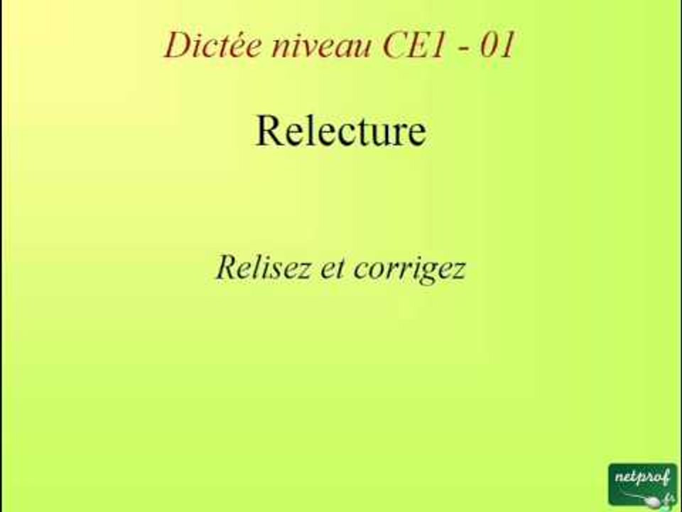 Dictée niveau CE1 - 01. Futur simple, passé composé et pluriel du groupe nominal